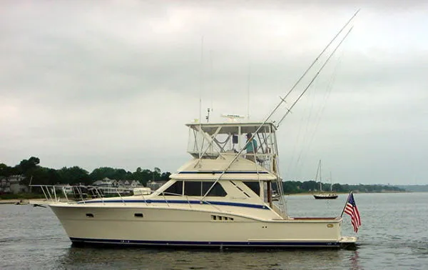 Slide: The Image of Chris-Craft 42 Sport Sedan 1987 - 0