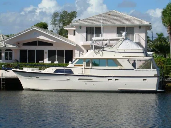 Slide: The Image of Hatteras Flybridge 1979 - 0
