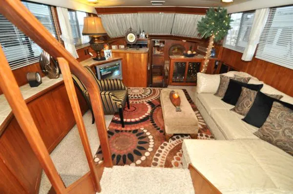 Slide: The Image of Californian Motoryacht Flybridge 1989 - 1