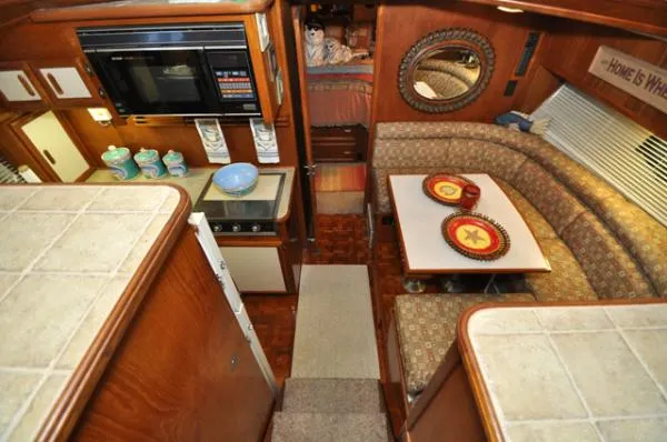 Slide: The Image of Californian Motoryacht Flybridge 1989 - 7