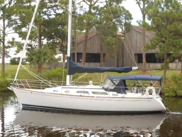 Slide: The Image of Sabre Cruising Sailboat 1999 - 0