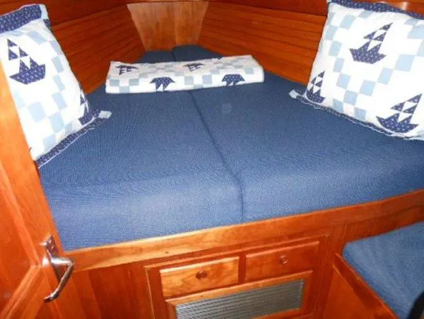 Slide: The Image of Sabre Cruising Sailboat 1999 - 1