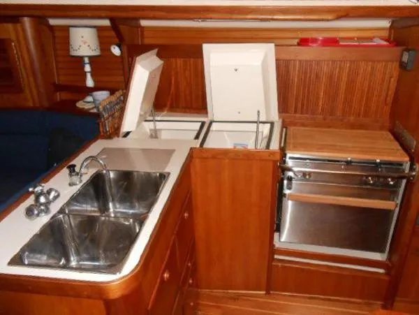 Slide: The Image of Sabre Cruising Sailboat 1999 - 10