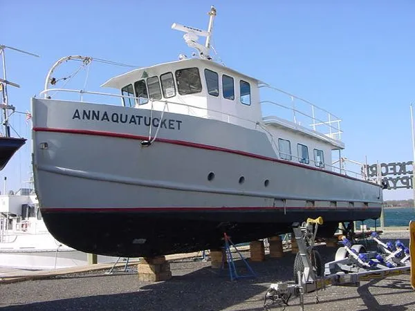 Slide: The Image of Andrew J. Marks / Marks Weldin Custom Pilothouse Trawler 1949 - 4