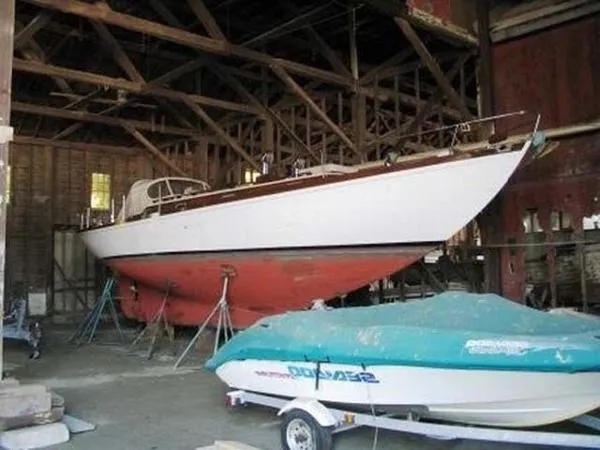 Slide: The Image of Abeking & Rasmussen Sail Yawl 1956 - 7