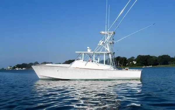 Slide: The Image of Knowles Custom Boats 40 Custom Express 1986 - 0