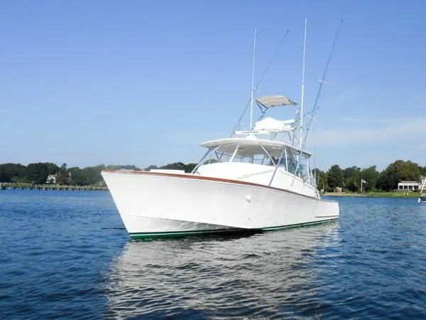 Slide: The Image of Knowles Custom Boats 40 Custom Express 1986 - 2