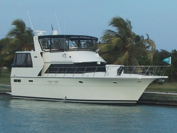 Slide: The Image of Californian Double Cabin Motor Yacht 1990 - 0