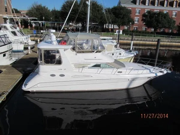 Slide: The Image of Sea Ray 420 Aft Cabin 1999 - 0