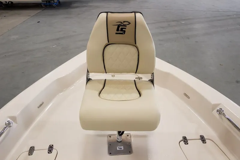 Slide: The Image of Manufacturer Provided Image: Two people fishing on a 2026 Sea Chaser 26 LX boat. - 5