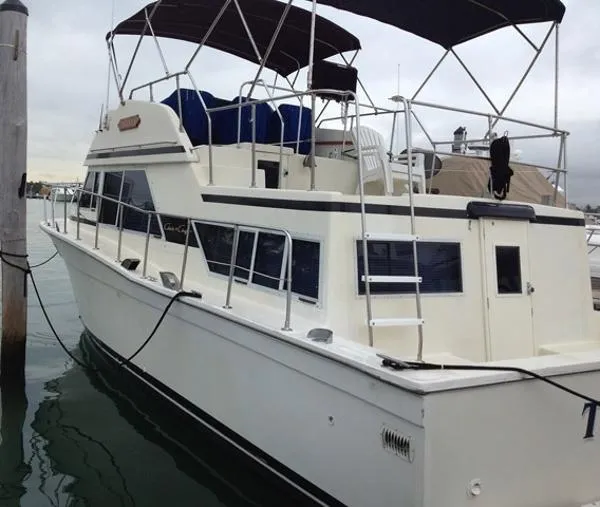 Slide: The Image of Chris-Craft Corinthian Motor Yacht 1979 - 1