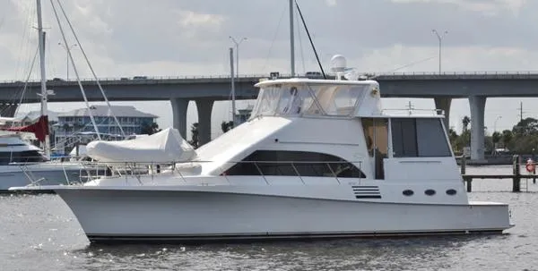 Slide: The Image of Ocean Yachts Cockpit Motor Yacht 1997 - 0