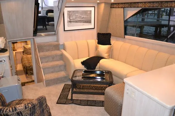 Slide: The Image of Ocean Yachts Cockpit Motor Yacht 1997 - 3