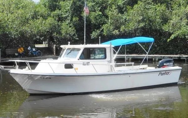 Slide: The Image of Parker Marine Pilothouse 1996 - 0