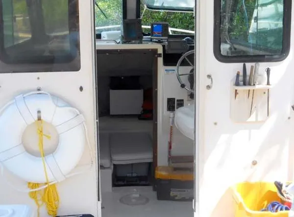 Slide: The Image of Parker Marine Pilothouse 1996 - 10