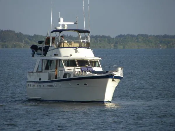 Slide: The Image of Hatteras Flybridge Motor Yacht 1986 - 2