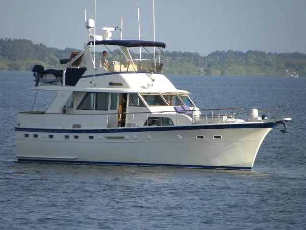 Slide: The Image of Hatteras Flybridge Motor Yacht 1986 - 3