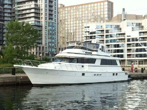 Slide: The Image of Hatteras Cockpit Motoryacht 1992 - 0