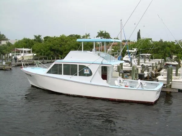 Slide: The Image of Custom Charter Sportfisherman Convertible / Marine Management 1977 - 0