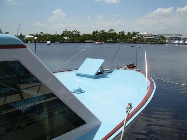 Slide: The Image of Custom Charter Sportfisherman Convertible / Marine Management 1977 - 10