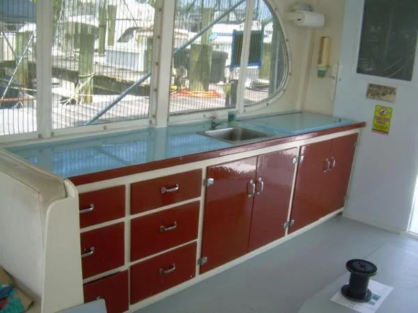 Slide: The Image of Custom Charter Sportfisherman Convertible / Marine Management 1977 - 7