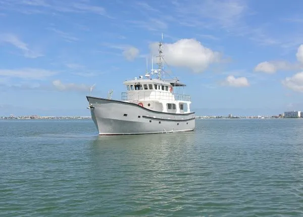 Slide: The Image of Dixon Boat Builders Pilothouse Expedition Style 1996 - 3