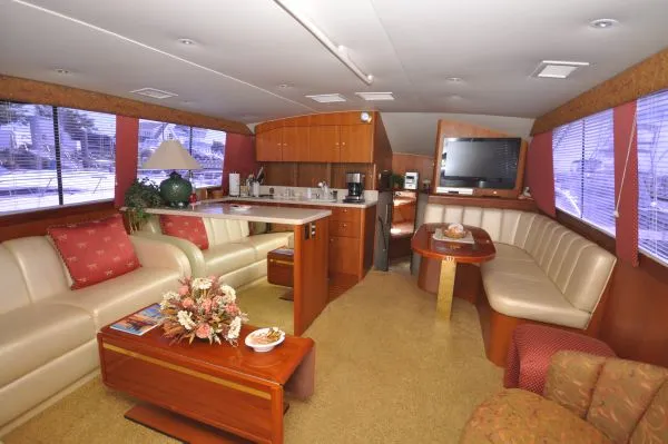 Slide: The Image of Ocean Yachts 48 Super Sport w/CAT repower 1996 - 7