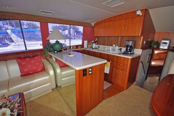 Slide: The Image of Ocean Yachts 48 Super Sport w/CAT repower 1996 - 9