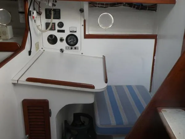 Slide: The Image of Blue Buoy Yachts Center Cockpit Ketch 1975 - 4