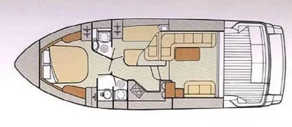 Slide: The Image of Viking Sport Cruiser, Flybridge MY 1997 - 1