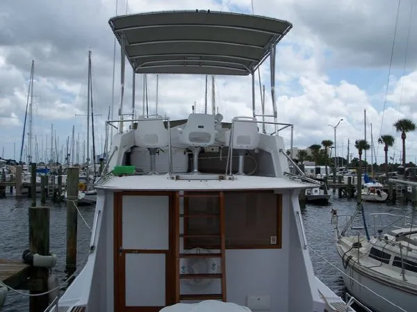 Slide: The Image of Pequod Flybridge 1992 - 5