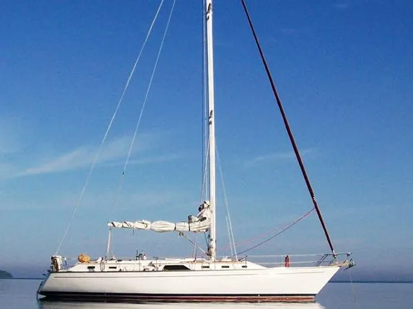 Slide: The Image of Morgan Catalina Morgan 43 Center Cockpit 1986 - 0