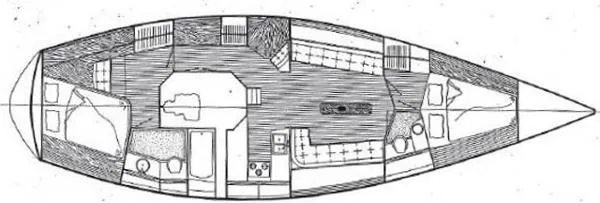 Slide: The Image of Morgan Catalina Morgan 43 Center Cockpit 1986 - 1