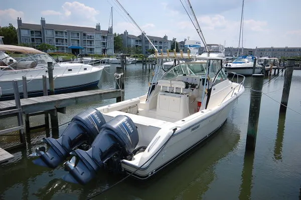 Slide: The Image of Pursuit 3070 Offshore center console express 2004 - 2