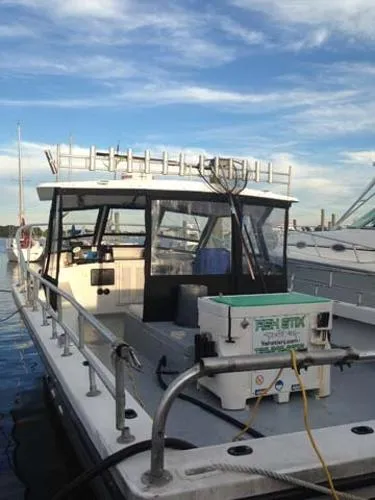 Slide: The Image of Island Hopper Open Fisherman 1987 - 7