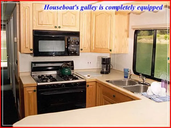 Slide: The Image of Custom Twin Anchors Houseboat 1999 - 4