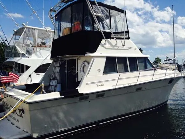 Slide: The Image of Silverton 37 Sedan Bridge Sportfish 1989 - 0