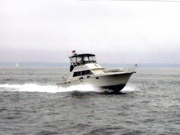 Slide: The Image of Silverton 37 Sedan Bridge Sportfish 1989 - 3