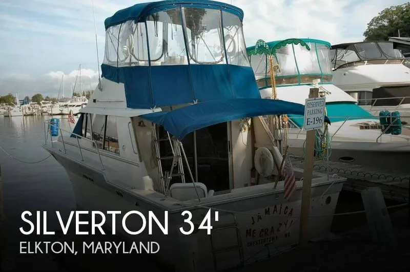 Slide: The Image of Silverton 34 Convertible 1988 - 0
