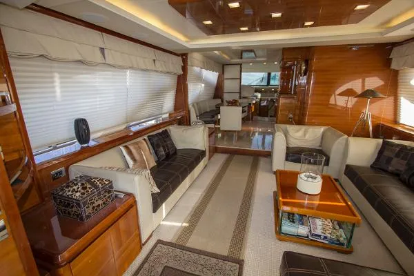Slide: The Image of Azimut Flybridge Motor Yacht 2008 - 6