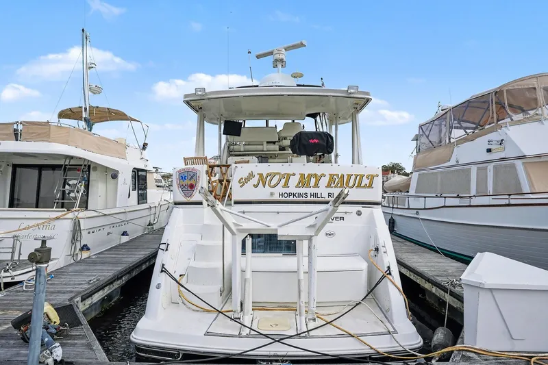 Slide: The Image of Carver Yachts 356 Aft Cabin Motor Yacht 2001 - 1