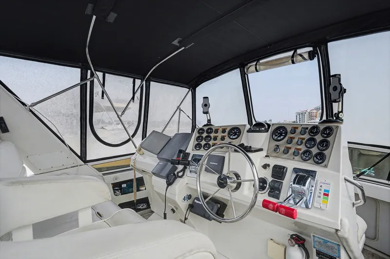 Slide: The Image of Carver Yachts 356 Aft Cabin Motor Yacht 2001 - 2