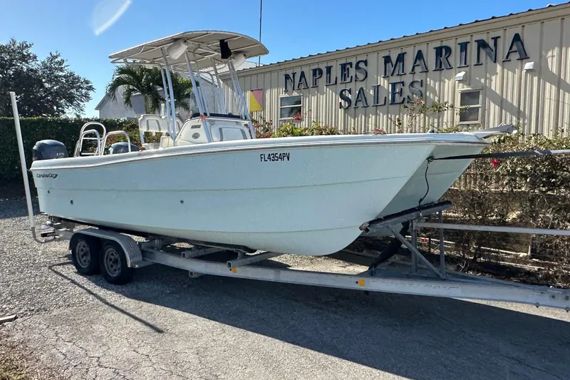 The Image of 2015 Carolina Cat 23CC boat on trailer at Naples Marina Sales. - 1