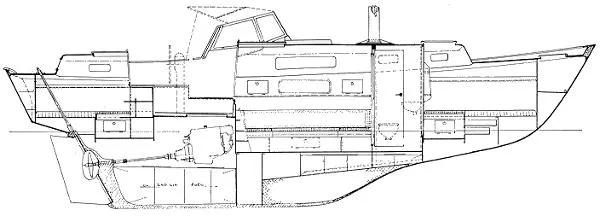 Slide: The Image of Hallberg-Rassy Rasmus 1974 - 7