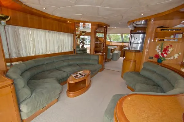 Slide: The Image of Azimut Pininfarina Flybridge Motor Yacht 1996 - 9