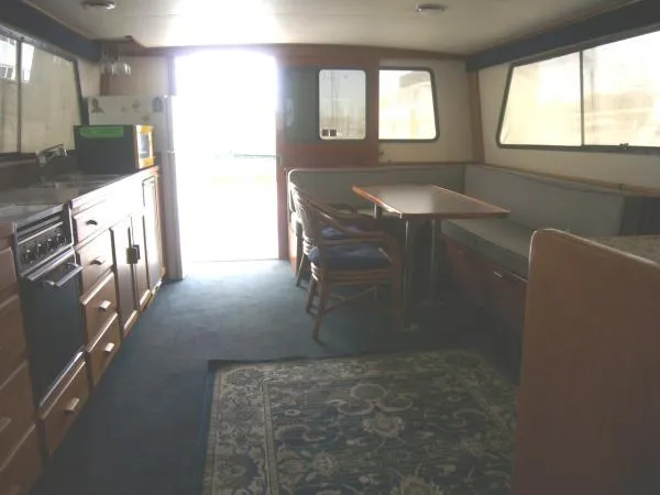 Slide: The Image of Santa Barbara Fly Bridge Sedan 1973 - 2