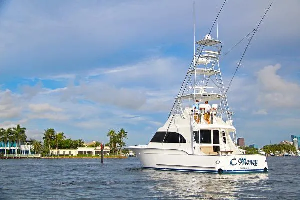 Slide: The Image of Buddy Davis 52 Sport Fisherman 2010 - 1