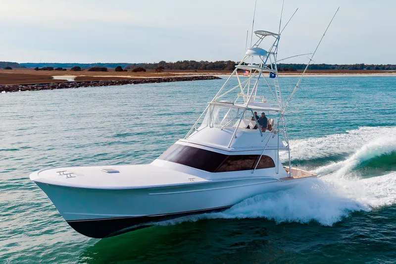Slide: The Image of Custom Carolina 54 Jarrett Bay 1994 - 1