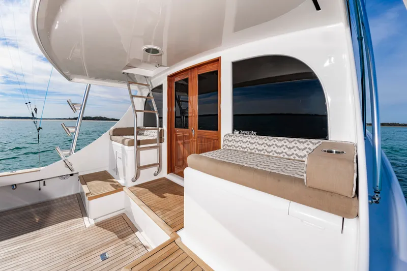 Slide: The Image of Custom Carolina 54 Jarrett Bay 1994 - 11