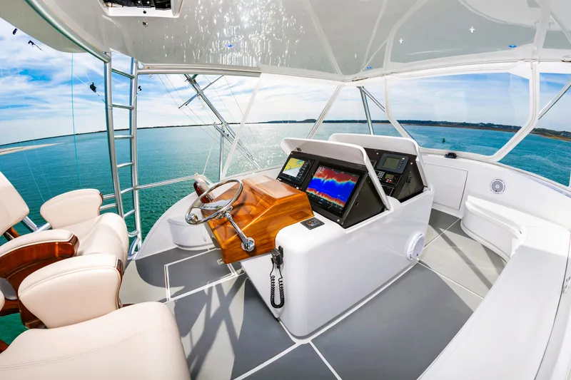 Slide: The Image of Custom Carolina 54 Jarrett Bay 1994 - 19